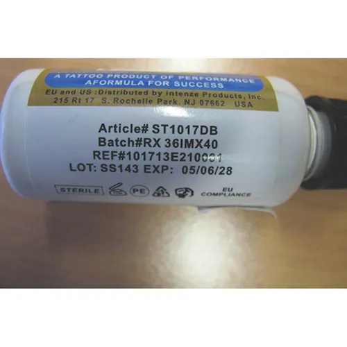 INTENZE - Cerneală pentru tatuaje