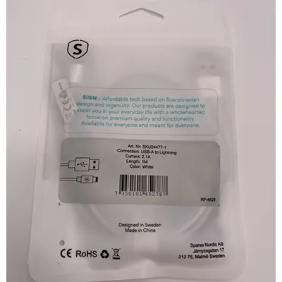 SiGN - Cablu de încărcare