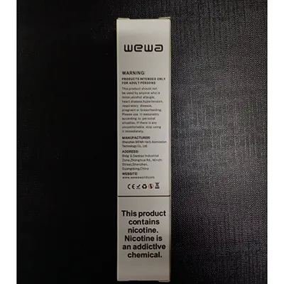 wewa - Țigară electronică de unică folosință