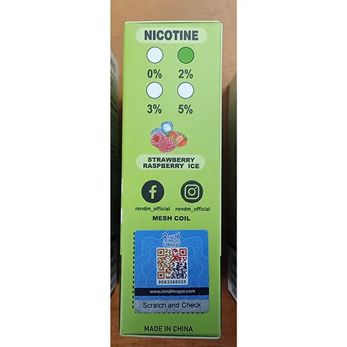 RENdM - Țigară electronică de unică folosință