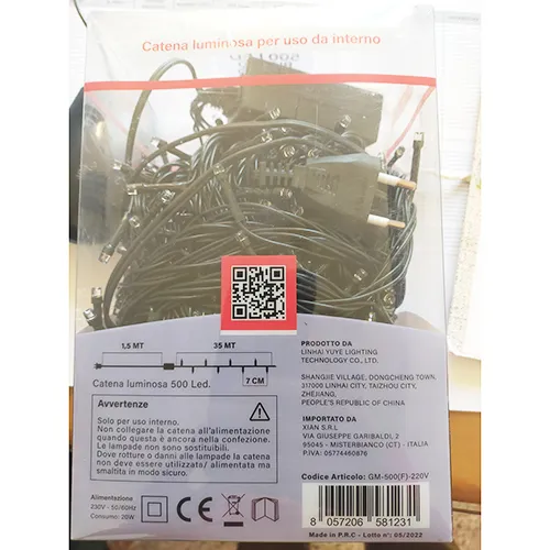 GINMA - Lanțul de iluminat