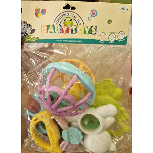 Tongying Bell Toy - Set de zornăitoare de jucărie