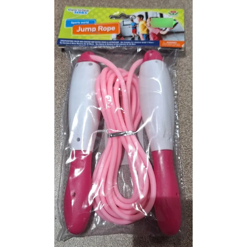 Frânghie de sărituri cu un contor, realizat dintr-un material plastic.