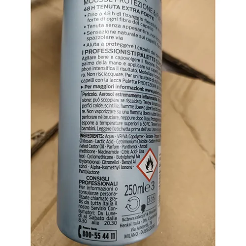 TESTANERA - Spumă de păr