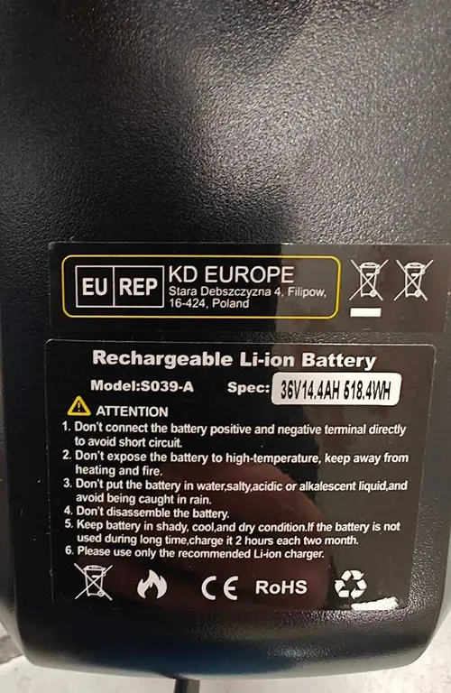 KD EUROPE - Baterie și încărcător