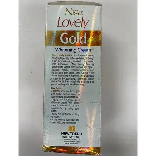 Nisa - Cremă de albire a pielii