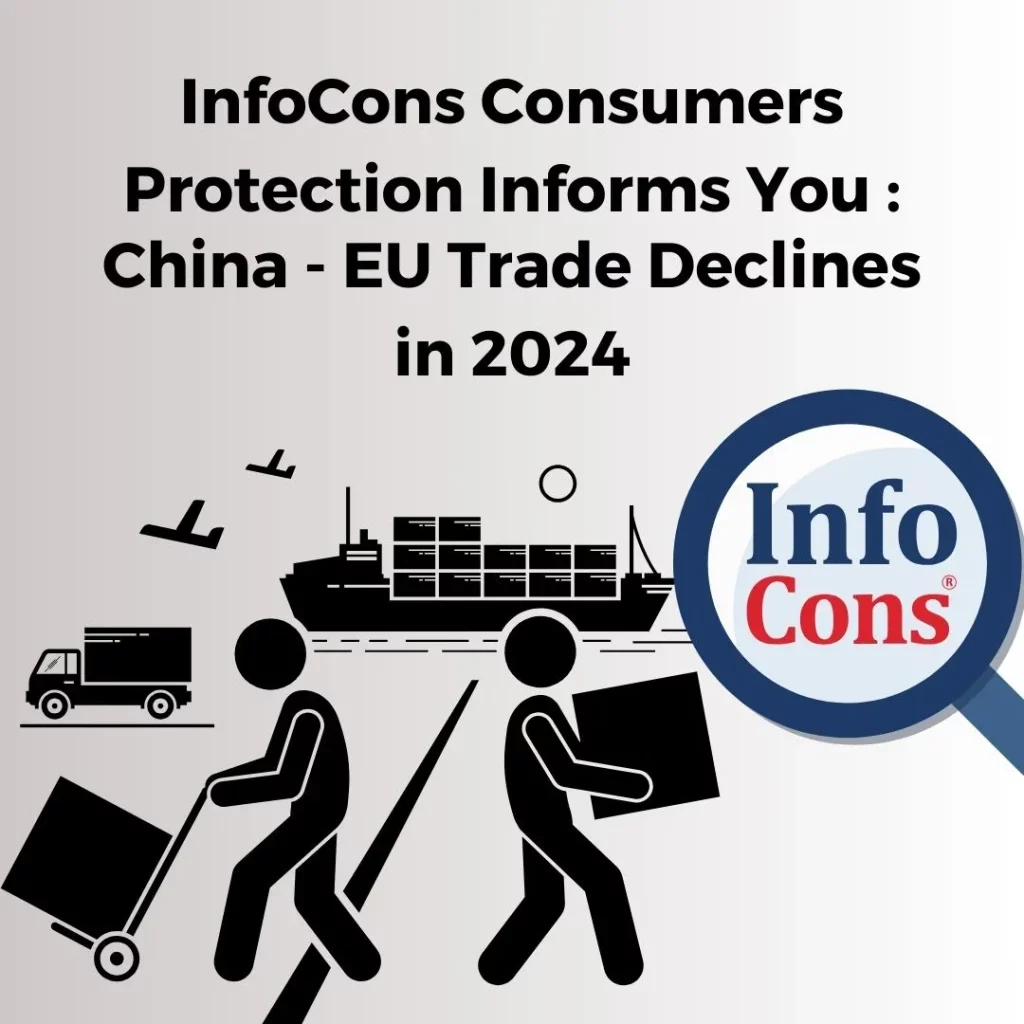 InfoCons Consumers Protection Informs You : China – EU Trade Declines in 2024