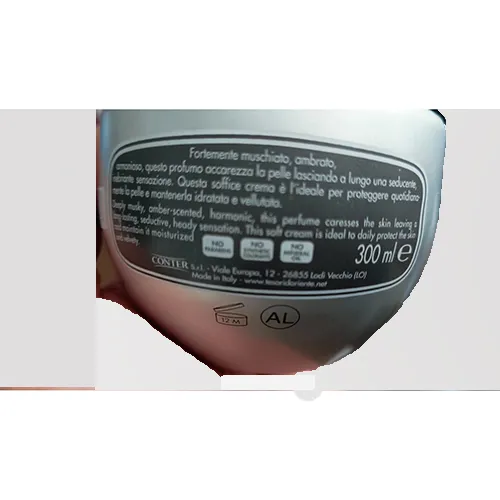 Tesori d'Oriente - Cremă de corp