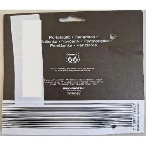 ROUTE 66, Woolworth - Portofel