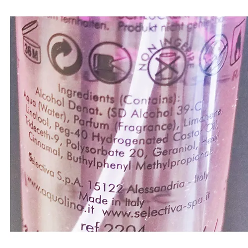 Aquolina - Apă de corp parfumată