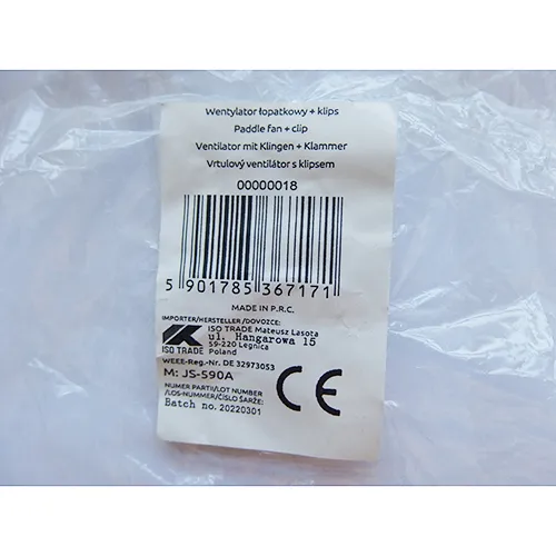 ISO TRADE - Ventilator electric