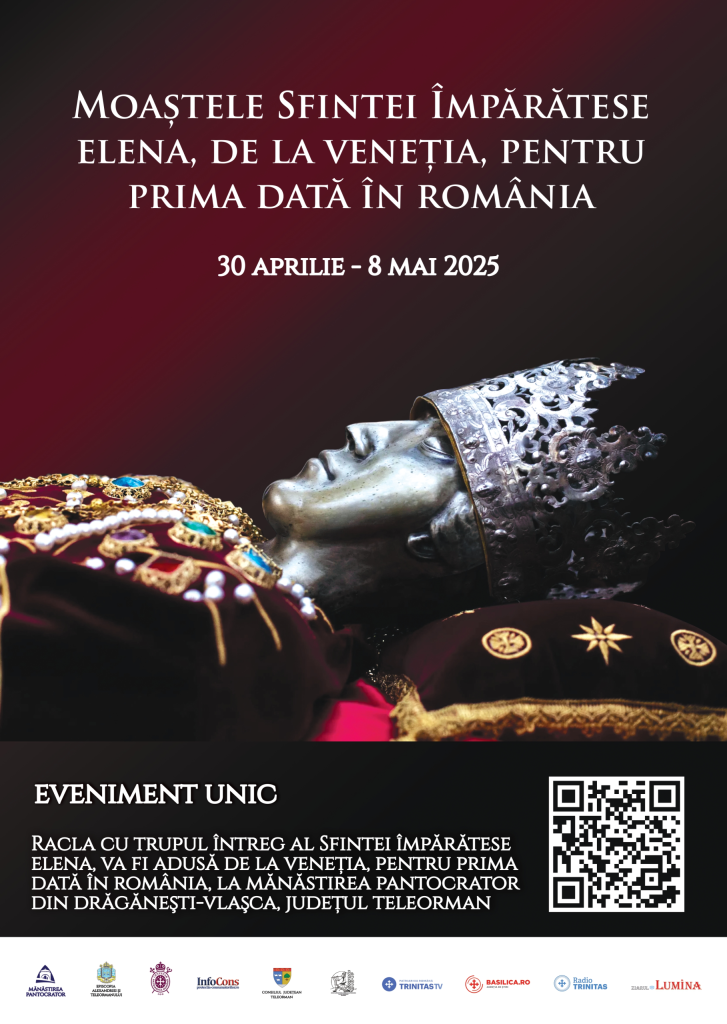 21 de zile de la sosirea Moaștelor Sfintei Elena în România - eveniment unic în parteneriat cu InfoCons Protecția Consumatorilor