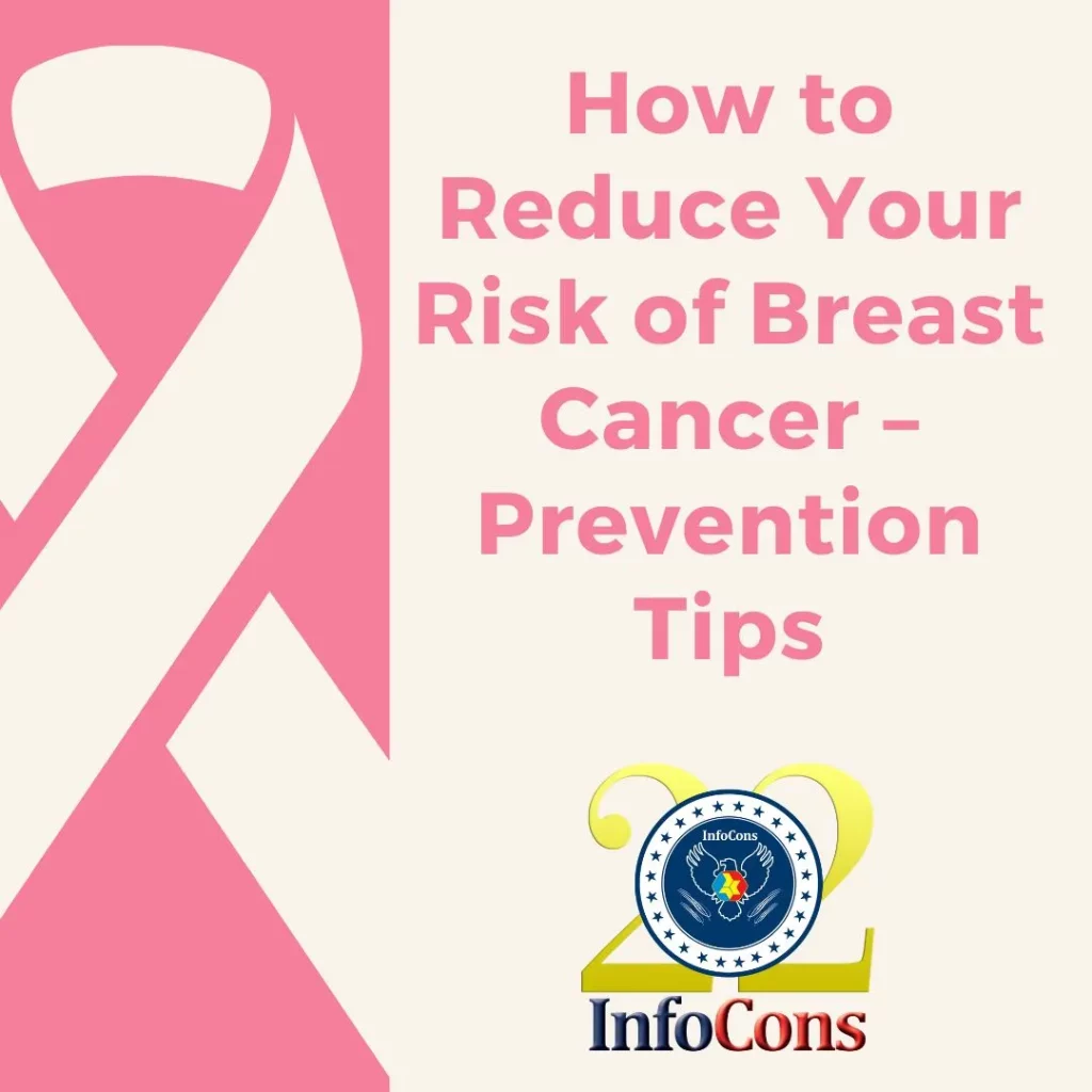 InfoCons Consumers Protection Informs You : How to Reduce the Risk of Breast Cancer ?