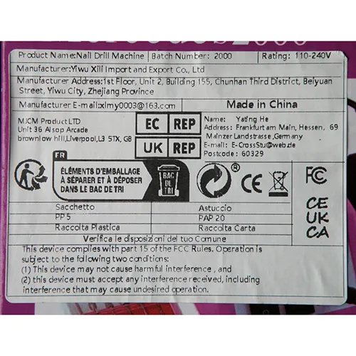 CIRI - Set de manichiură și pedichiură
