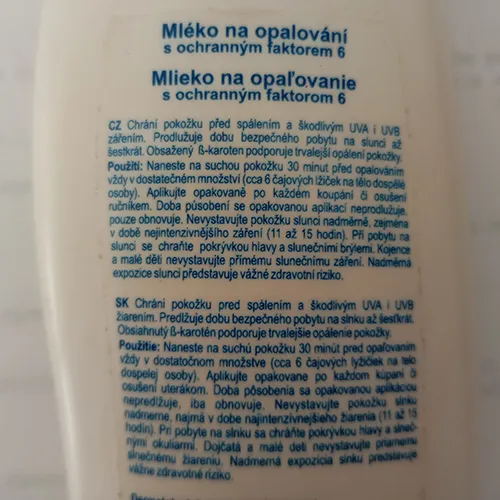 Helios Herb - Lapte de protecție solară