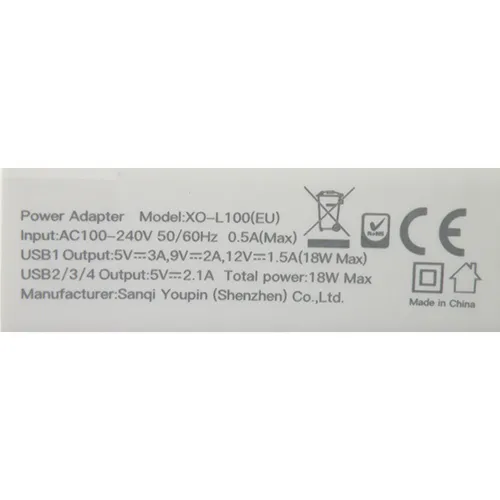 XO - Încărcător USB