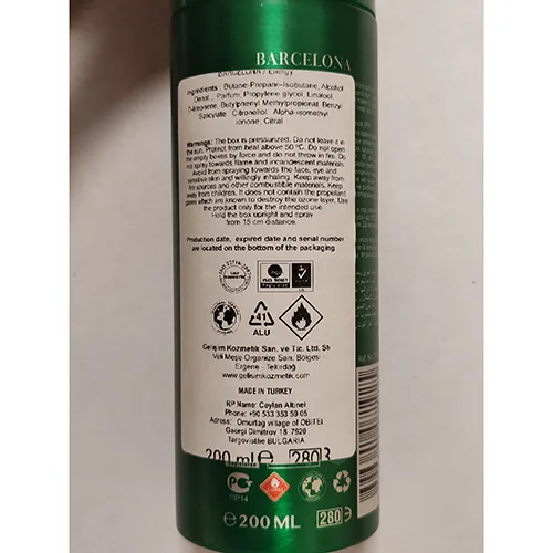 Barcelona - Spray pentru corp