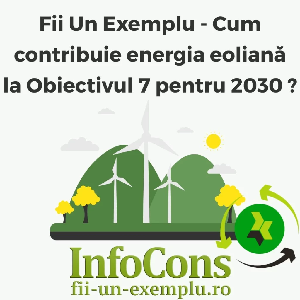Fii Un Exemplu Protecția Mediului - Cum contribuie energia eoliană la Obiectivul 7 pentru 2030 - InfoCons Protecția Consumatorilor
