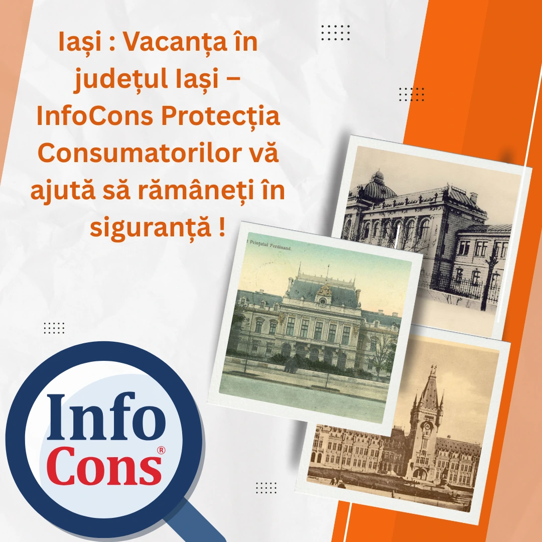 Iași : Vacanța în județul Iași – InfoCons Protecția Consumatorilor te asigură !