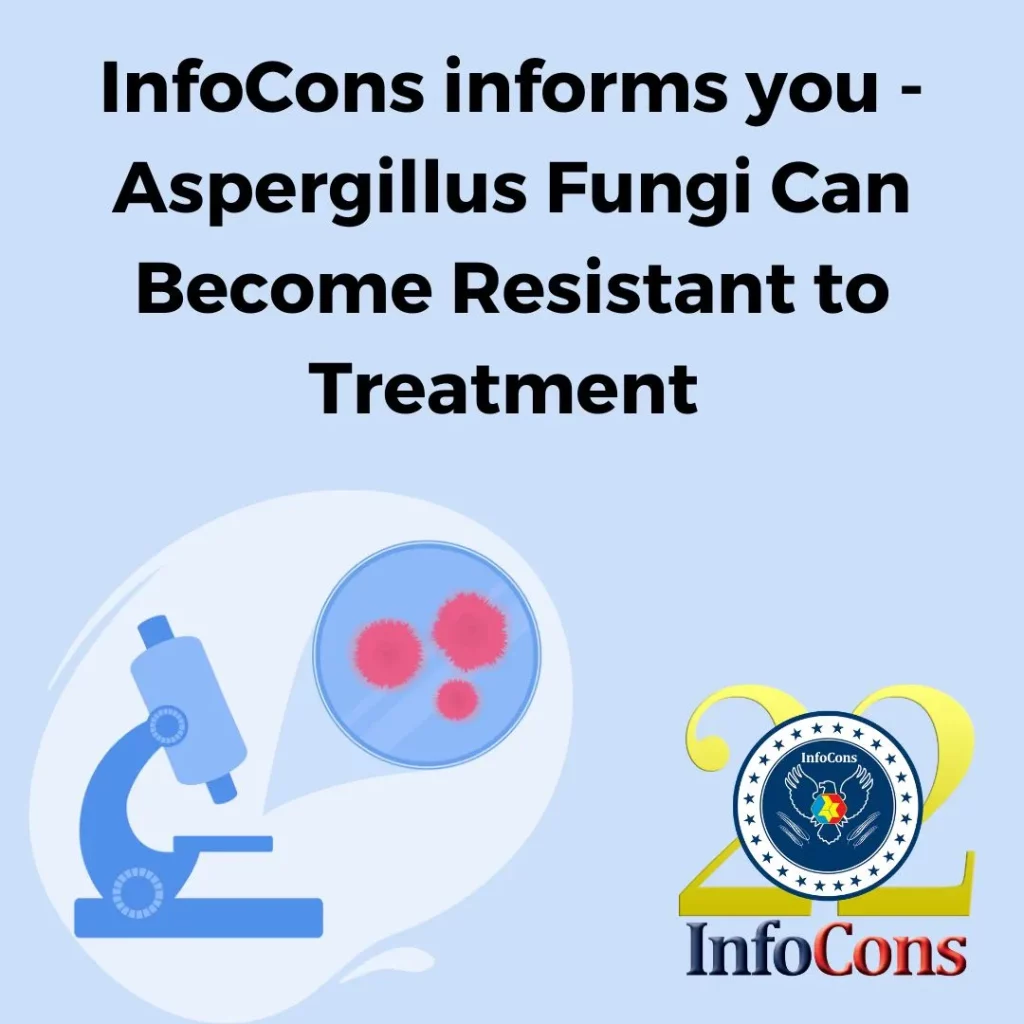 InfoCons Consumers Protection informs you - Aspergillus Fungi Can Become Resistant to Treatment