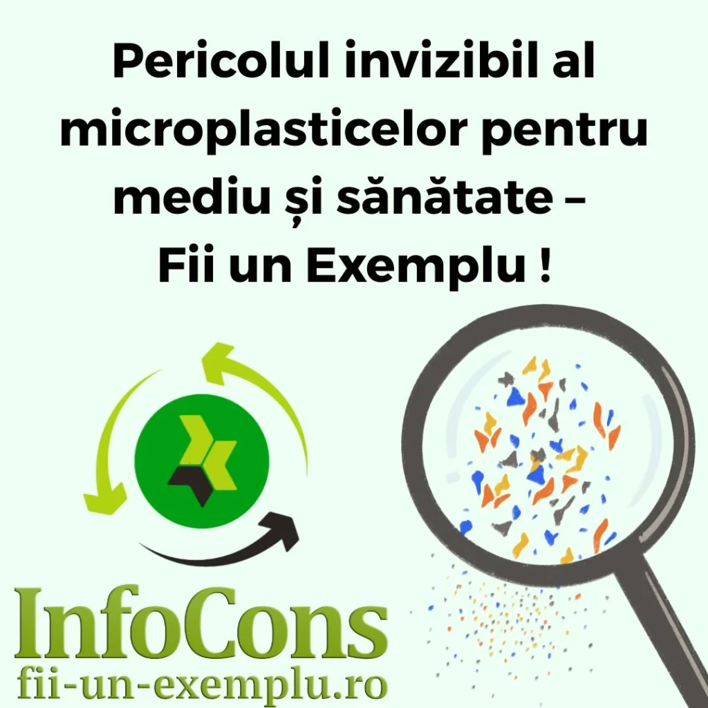 Fii un Exemplu Protecția Mediului - Pericolul invizibil al microplasticelor pentru mediu și sănătate &ndash; InfoCons Protecția Consumatorului te informează !