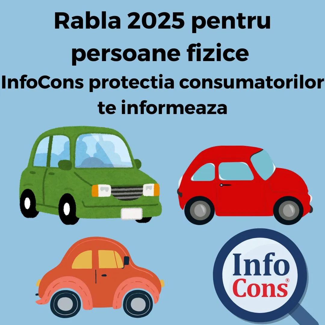 Rabla 2025 pentru persoane fizice : InfoCons protectia consumatorilor te informeaza