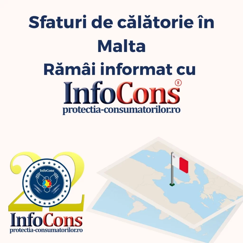 Sfaturi de călătorie în Malta – Rămâi informat cu InfoCons Protecția Consumatorilor