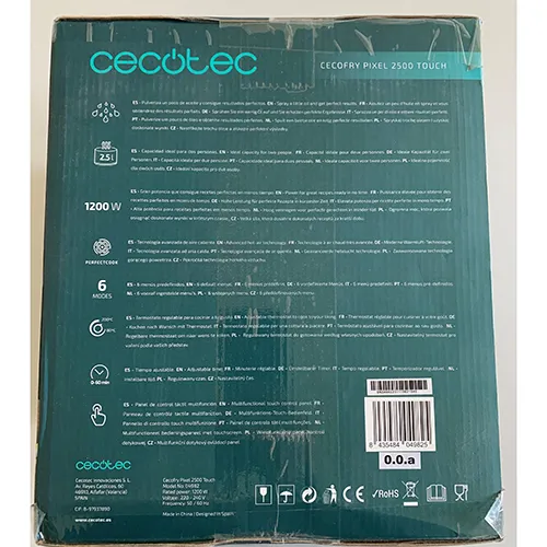 Cecotec - Friteuză cu aer