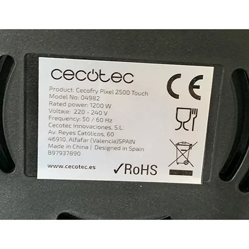 Cecotec - Friteuză cu aer