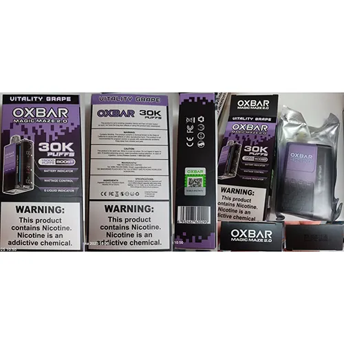 OXBAR - Tigara electronica de unica folosinta