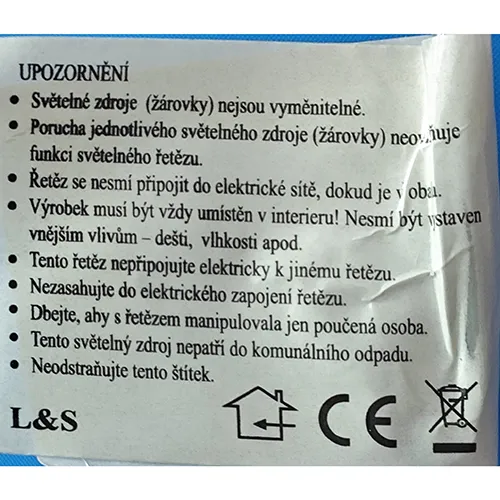 L&S - Lanț de iluminat