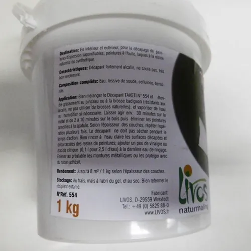 LIVOS, Taketi - Decapant pentru vopsele