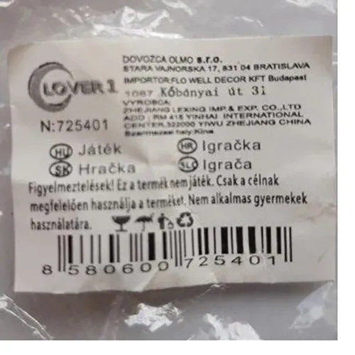 LOVER1 - Jucărie alimentată cu baterii