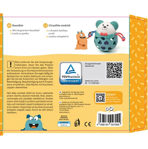 Miniju - Zornăitoare de jucărie