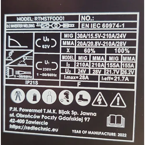 RED Technic - Mașină de sudură