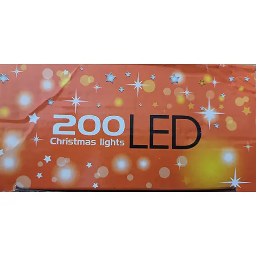 Lanț de iluminat cu surse de lumină LED neînlocuibile și un dispozitiv pentru schimbarea modurilor de iluminare.