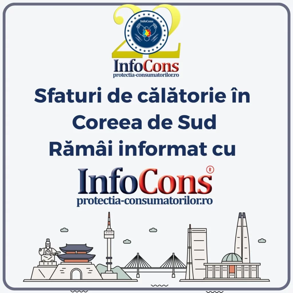 Sfaturi de călătorie în Coreea de Sud - Rămâi informat cu InfoCons Protecția Consumatorilor