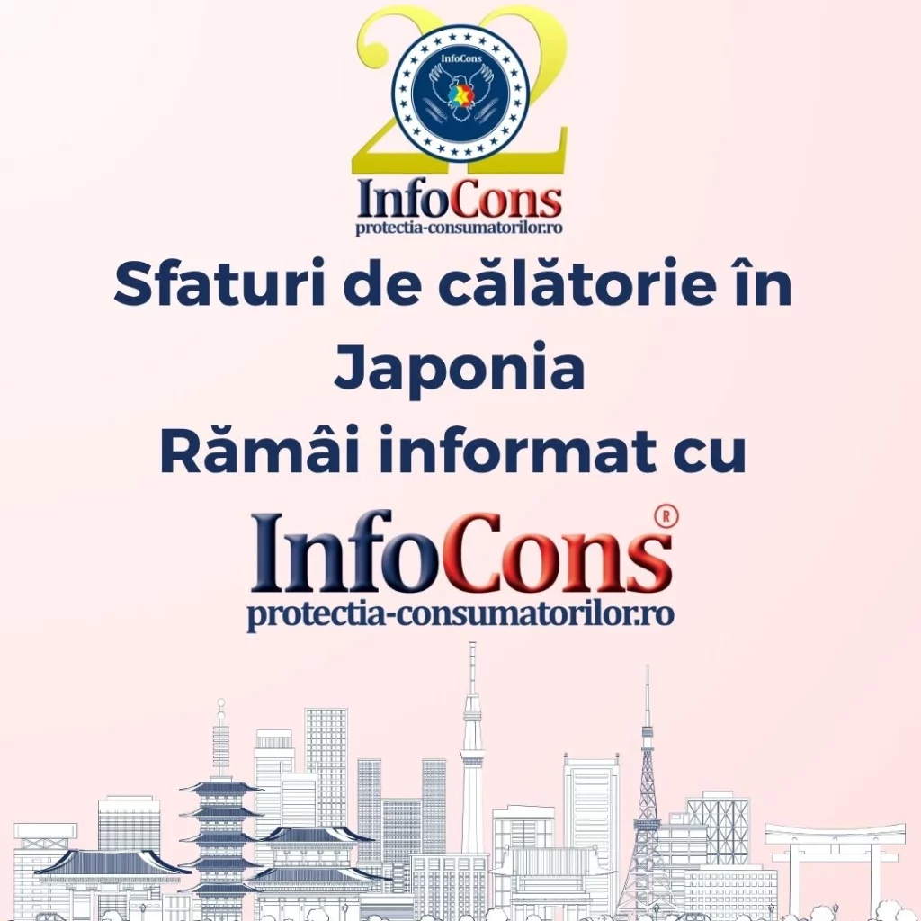 Sfaturi de călătorie în Japonia - Rămâi informat cu InfoCons Protecția Consumatorilor