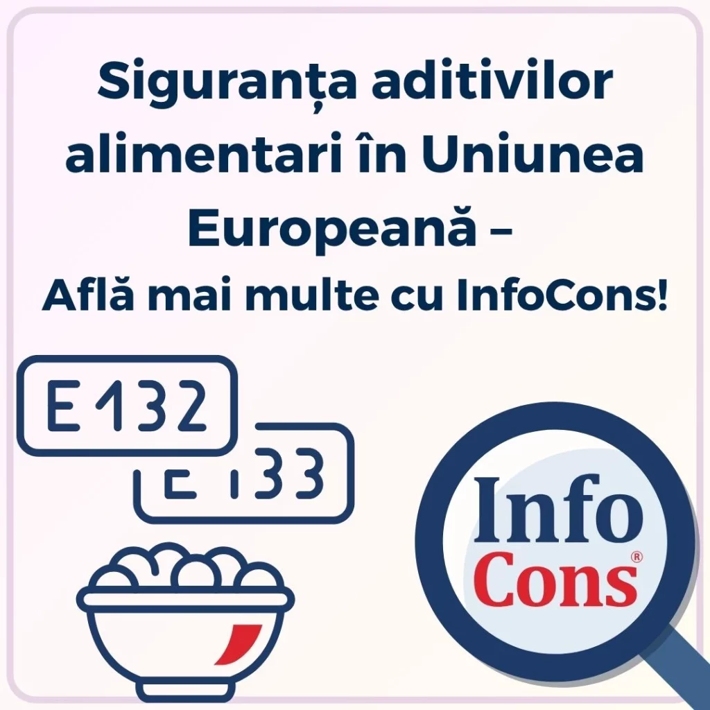 Siguranța aditivilor alimentari &icirc;n Uniunea Europeană &ndash; Află mai multe cu InfoCons Protecția Consumatorului
