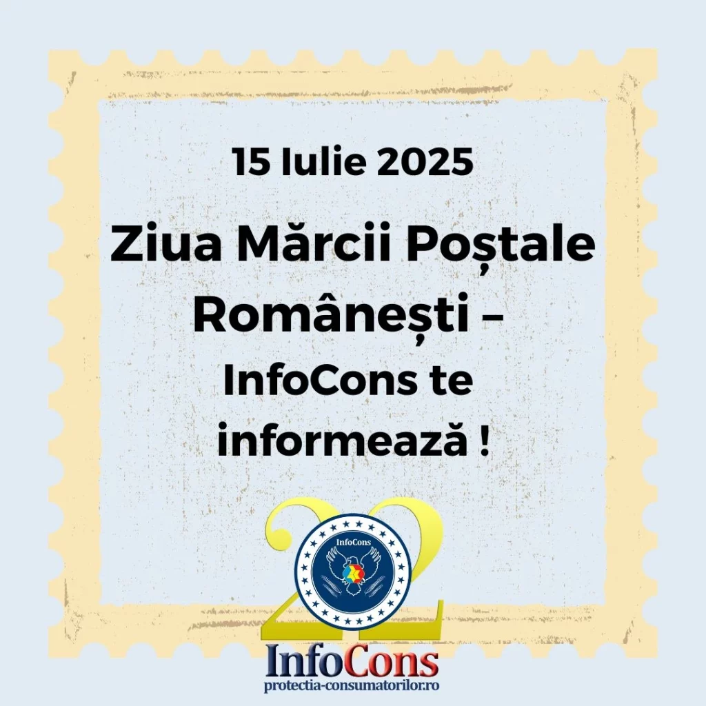 Ziua Mărcii Poștale Românești – InfoCons Protecția Consumatorilor te informează !