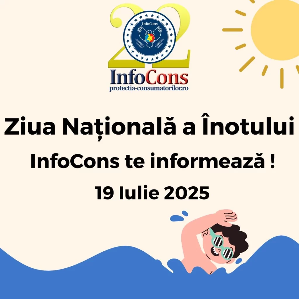 Ziua Națională a Înotului - InfoCons Protecția Consumatorului te informează !