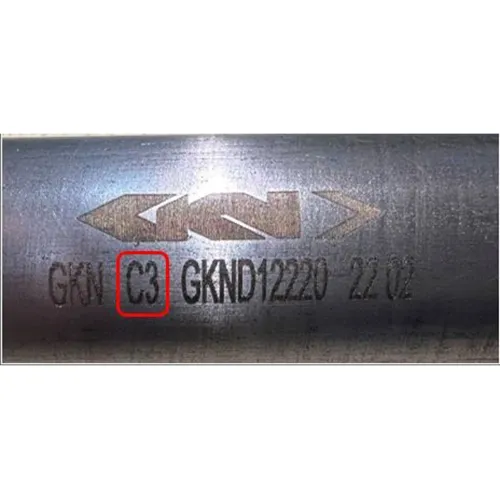 GKN Automotive - Partea vehiculului / Arbore lateral, articulație cu viteză constantă