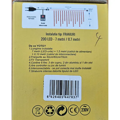 Yoto - Lanț de iluminat