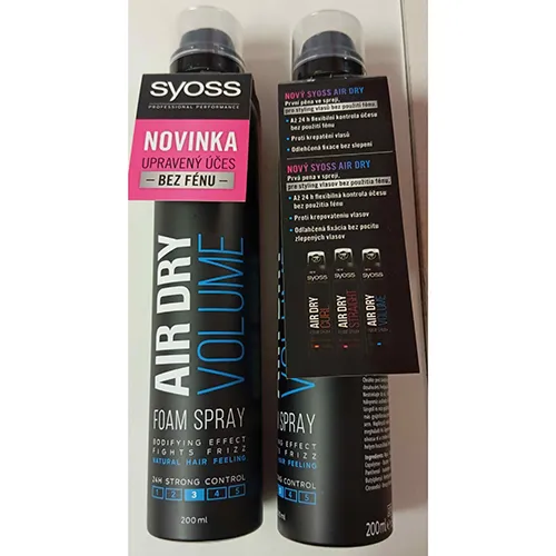 syoss - Spumă de păr