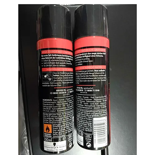 Schwarzkopf - Spumă gel de păr