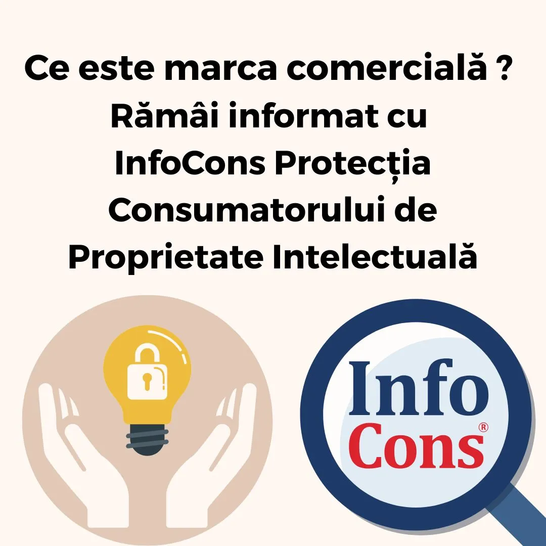 Ce este marca comercială ? Rămâi informat cu InfoCons Protecția Consumatorului de Proprietate Intelectuală