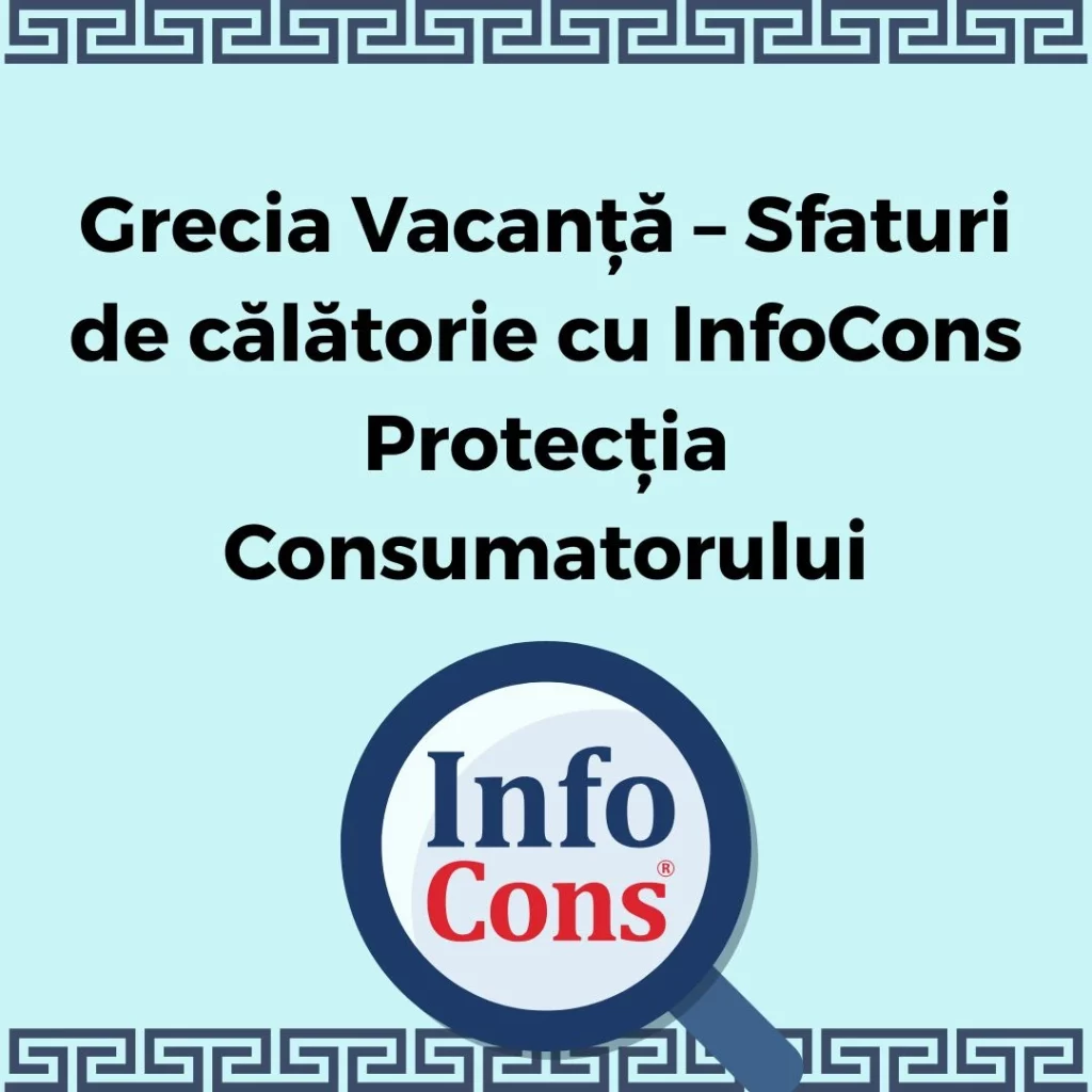 Grecia Vacanță – Sfaturi de călătorie cu InfoCons Protecția Consumatorului