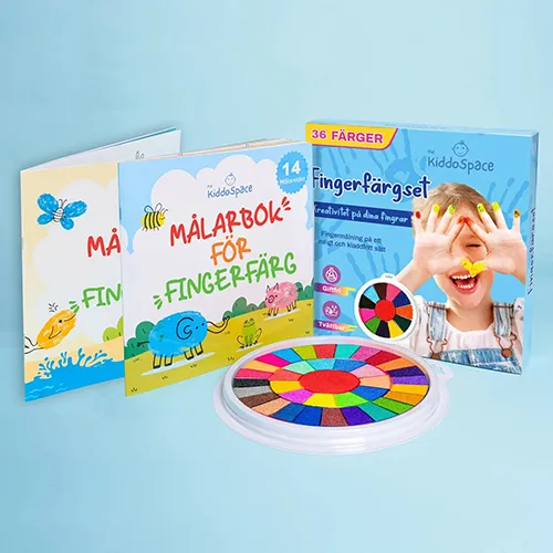 The KiddoSpace - Kit de vopsire cu degetul