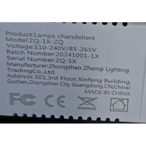 Lampă de plafon, 85-265V/110-240V. Produs v&acirc;ndut online, &icirc;n special prin intermediul TEMU (număr de identificare: 601100282335172).