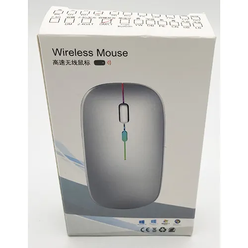 Mouse wireless cu cablu de încărcare. Produs vândut online, în special prin DHGate.
